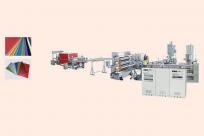 ABS、PP、PS 防靜電塑料片材生產(chǎn)線